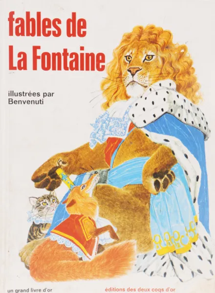 Обложка книги Fables de la Fontaine, Jean de La Fontaine