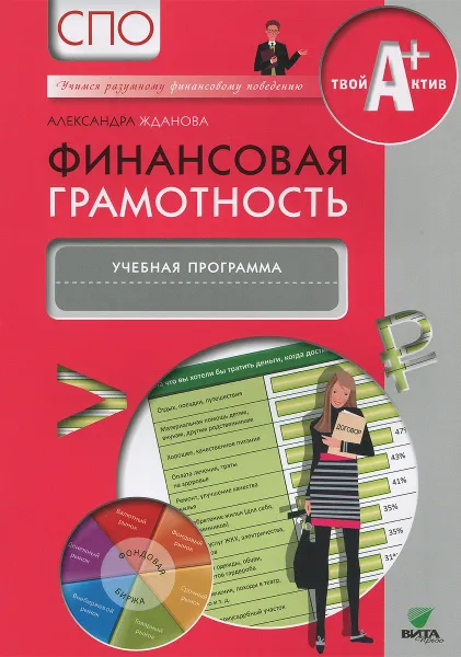 Обложка книги Финансовая грамотность. Учебная программа. СПО, Александра Жданова