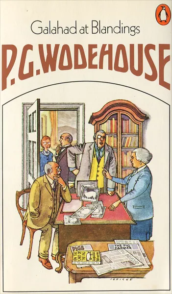 Обложка книги Galahad at Blandings, P. G. Wodehouse