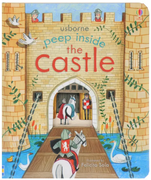 Обложка книги PEEP INSIDE THE CASTLE, Anna Milbourne