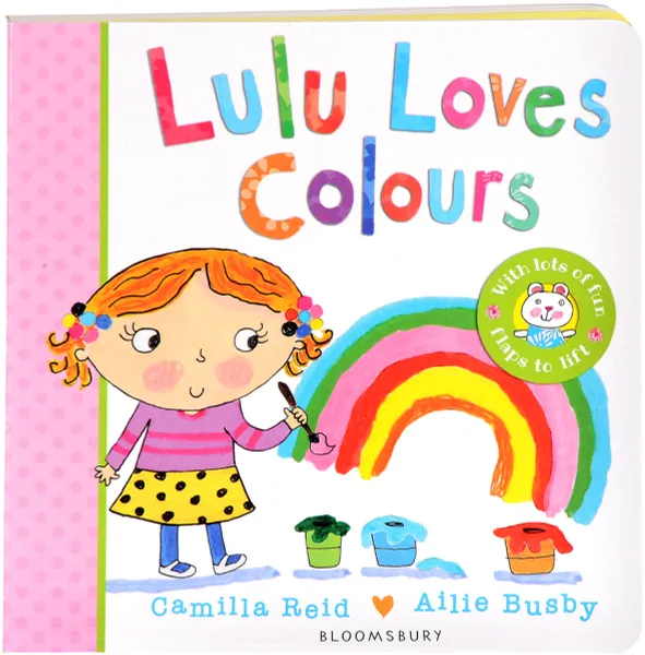 Обложка книги Lulu Loves Colours, Camilla Reid