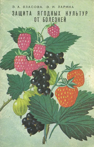Обложка книги Защита ягодных культур от болезней, Э. А. Власова, Э. И. Ларина