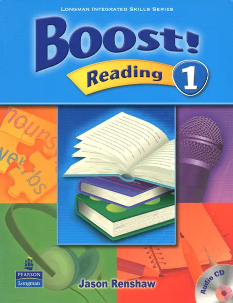 Обложка книги Boost! Reading 1: Student's Book (+ CD-ROM), Jason Renshaw