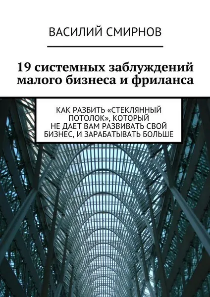 Обложка книги 19 системных заблуждений малого бизнеса и фриланса, Смирнов Василий