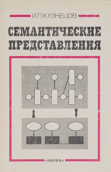 Обложка книги Семантические представления, И. П. Кузнецов