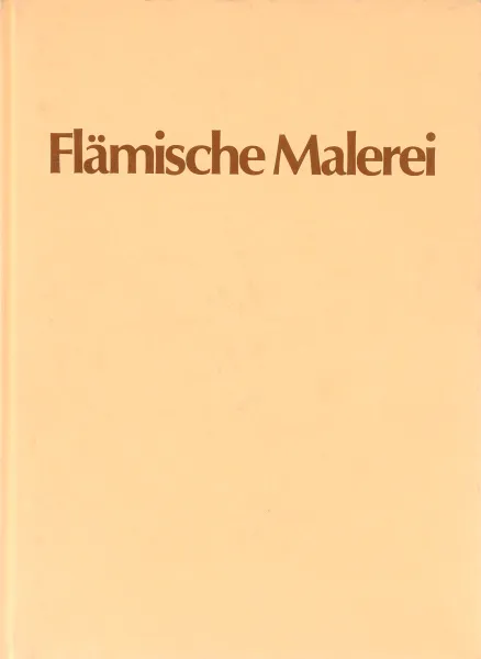 Обложка книги Flamische Malerei, Harry Zeise