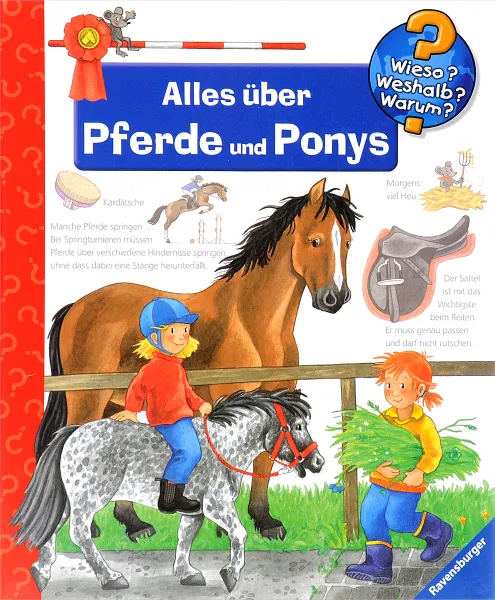 Обложка книги Alles uber pferde und ponys, Andrea Erne