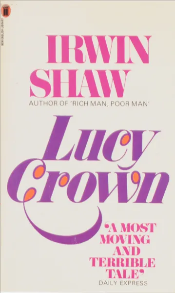 Обложка книги Lucy Crown, Irwin Shaw