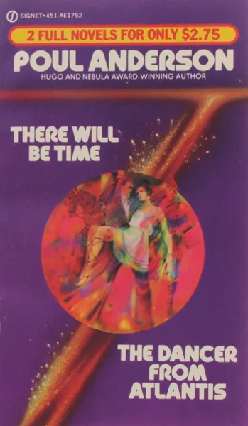 Обложка книги There Will Be Time: The Dancer from Atlantis, Poul Anderson