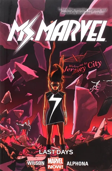 Обложка книги Ms. Marvel Vol. 4, Уилсон Дж. Уиллоу