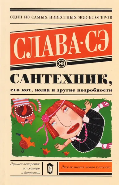 Обложка книги Сантехник, его кот, жена и другие подробности, Слава Сэ