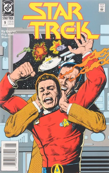 Обложка книги Star Trek: ... Gone! №9, June 1990, Peter David