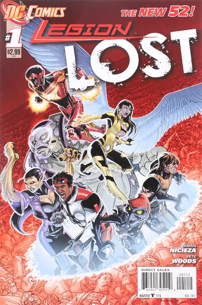 Обложка книги Legion Lost: №1: 2011, Fabian Nicieza, Pete Woods