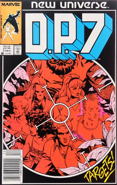 Обложка книги D.P.7: Volume 1: №2: 1986, Mark Gruenwald