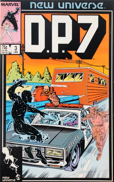 Обложка книги D.P.7: Volume 3: №3: 1987, Mark Gruenwald