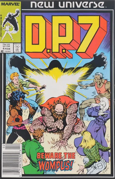 Обложка книги D.P.7: Volume 1, №4, 1987, Mark Gruenwald