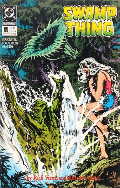 Обложка книги Swamp Thing: №80: 1988, Rick Veitch, Alfredo Alcala