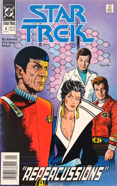 Обложка книги Star Trek: Repercussions, №4, January, 1990, Peter David