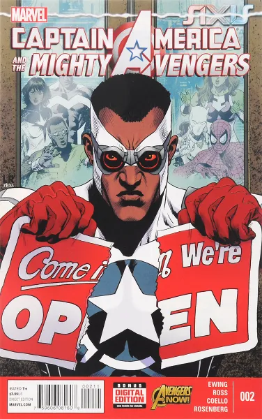 Обложка книги Captain America and The Mighty Avengers: №2, Al Ewing