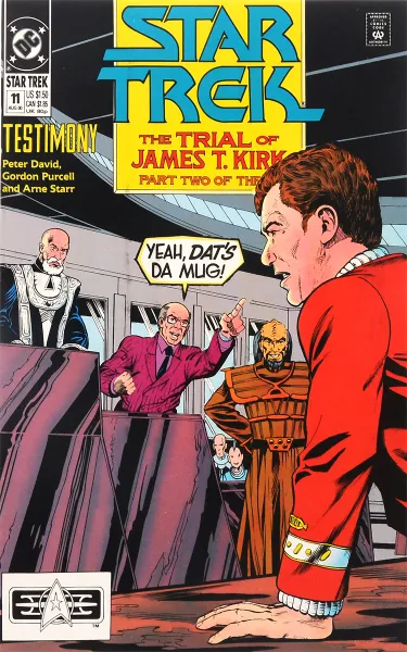 Обложка книги Star Trek: ...Let's Kill All the Lawyers! №11, August 1990, Peter David