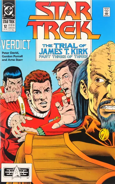 Обложка книги Star Trek: Trial and Error! №12, September, 1990, Peter David