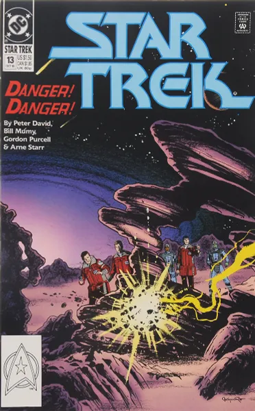 Обложка книги Star Trek: A Rude Awakening! №13, October 1990, Peter David, Bill Mumy