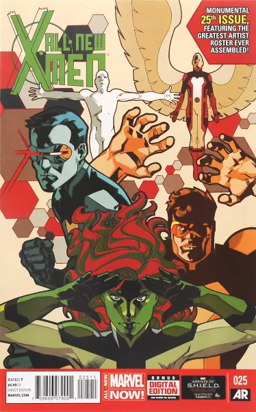 Обложка книги All-New: X-Men, №25, June 2014, Brian Michael Bendis