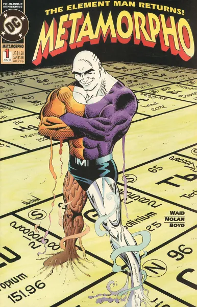 Обложка книги Metamorpho, №1, August 1993, Mark Waid