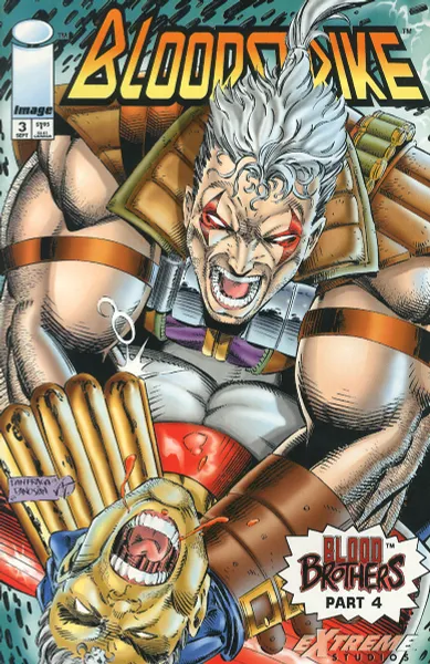 Обложка книги Bloodstrike: Volume 1, №3, September 1993, Rob Liefeld