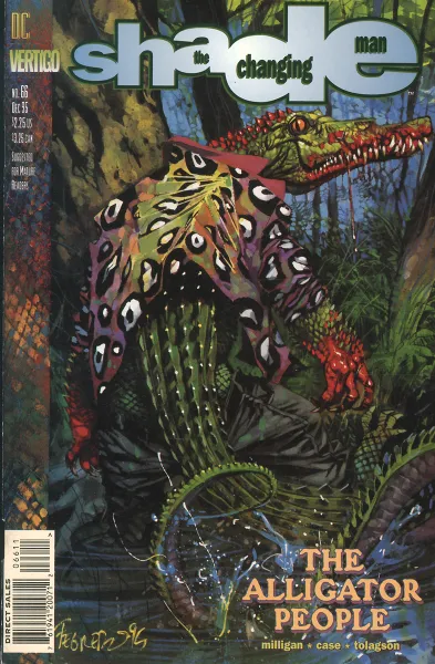 Обложка книги Shade: The Changing Man, № 66, December 1995, Peter Milligan