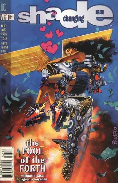 Обложка книги Shade: The Changing Man, № 67, January 1996, Peter Milligan