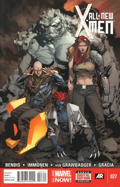 Обложка книги All-New X-Men, №27, July 2014, Brian Michael Bendis