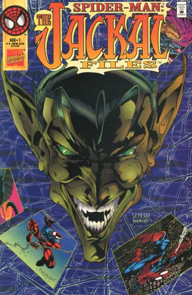 Обложка книги Spider-Man: The Jackal Files: Vol. 1, August, 1995, Todd Dezago