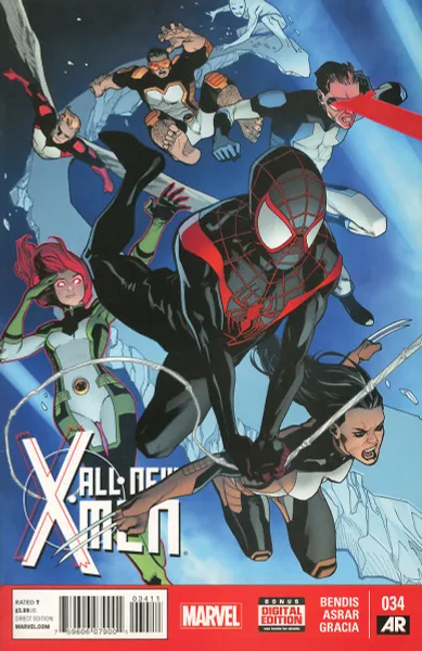 Обложка книги All-New X-Men, №34, February 2015, Brian Michael Bendis