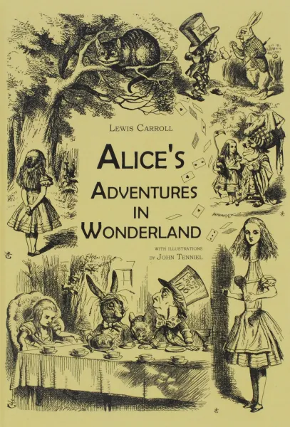 Обложка книги Alice's Adventures in Wonderland, Lewis Carrol