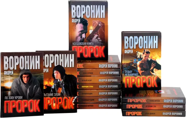 Обложка книги Андрей Воронин. Пророк (комплект из 14 книг), Андрей Воронин