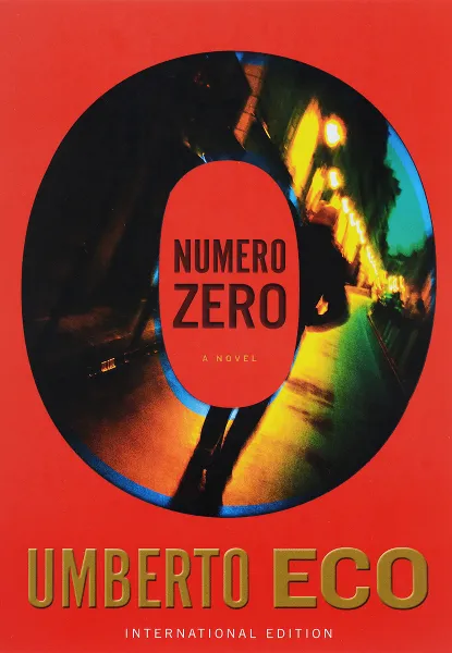 Обложка книги Numero zero, Umberto Eco