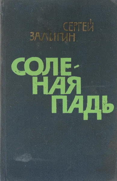 Обложка книги Соленая падь, Залыгин Сергей Павлович