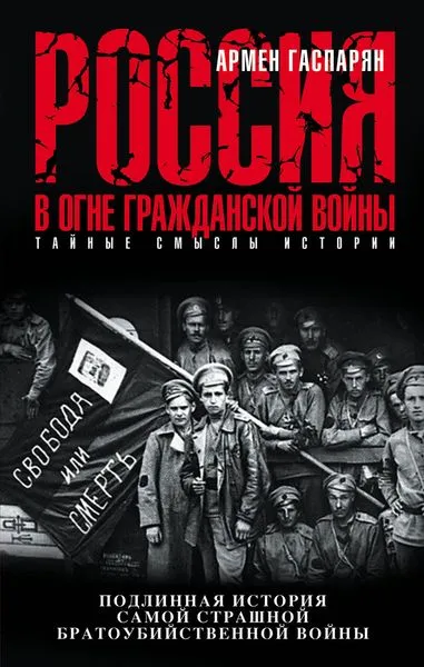 Обложка книги Россия в огне Гражданской войны. Подлинная история самой страшной братоубийственной войны, Армен Гаспарян