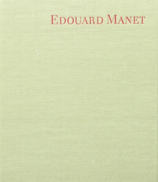 Обложка книги Edouard Manet, Курт Либман