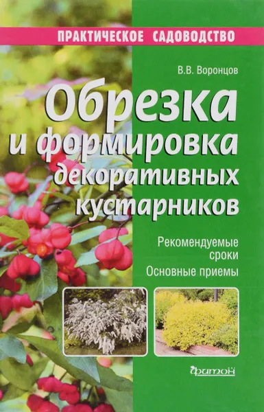 Обложка книги Обрезка и формировка декоративных кустарников, В. В. Воронцов