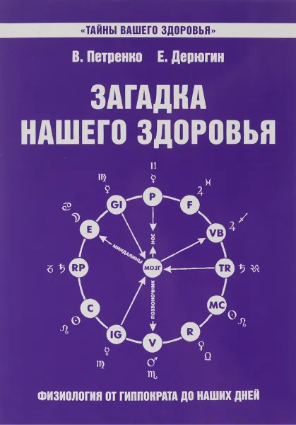 Обложка книги Загадка нашего здоровья. Книга 7. Физиология от Гиппократа до наших дней, В. Петренко, Е. Дерюгин