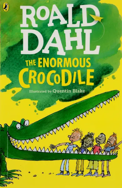 Обложка книги The Enormous Crocodile, Даль Роалд
