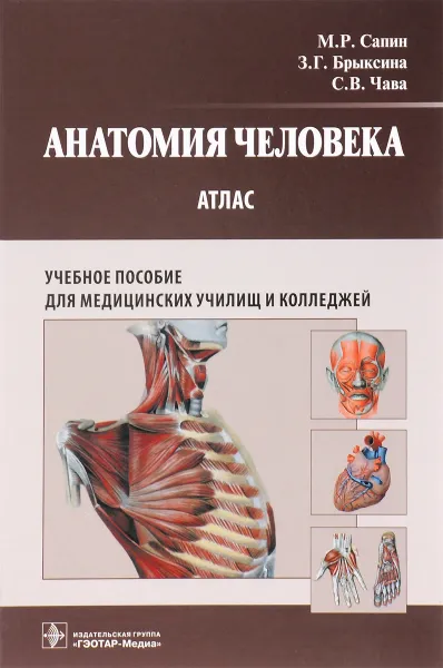 Обложка книги Анатомия человека. Атлас. Учебное пособие, М. Р. Сапин, З. Г. Брыксина, С. В. Чава