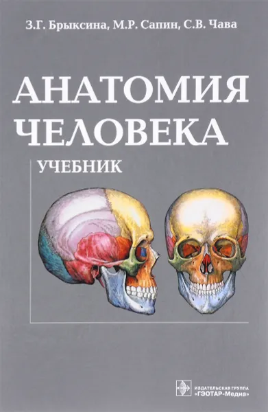 Обложка книги Анатомия человека. Учебник, З. Г. Брыксина, М. Р. Сапин, С. В. Чава