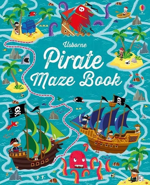 Обложка книги Pirate maze book, Kirsteen Robson