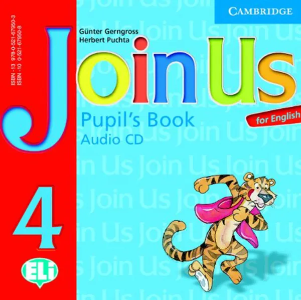 Обложка книги Join Us for English 4: Pupil's Book: Level 4  (+ CD), Gunter Gerngross, Herbert Puchta