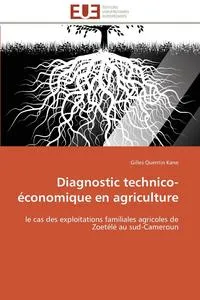 Обложка книги Diagnostic technico-economique en agriculture, KANE-G