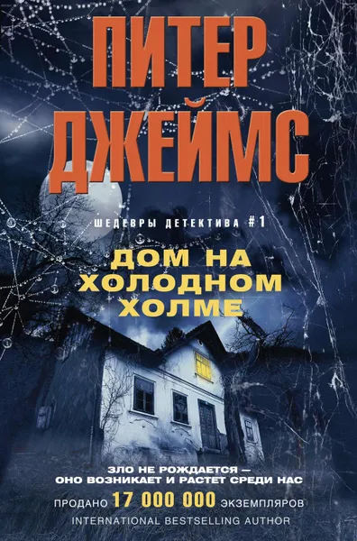 Обложка книги Дом на Холодном холме, Джеймс Питер