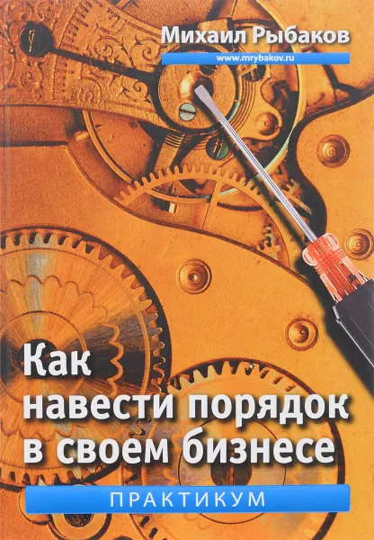 Обложка книги Как навести порядок в своем бизнесе. Как построить надежную систему из ненадежных элементов. Практикум, Рыбаков Михаил Юрьевич